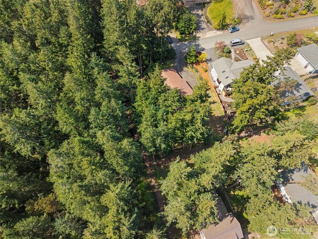 aerial overview of property's location