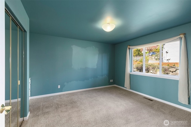 3912 Holcomb Prt, Townsend, WA 98368 - unfurnished room with carpet floors and baseboards