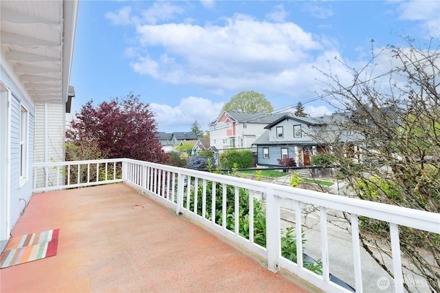 819 NW 50th St, Seattle, WA 98107 - balcony featuring a residential view