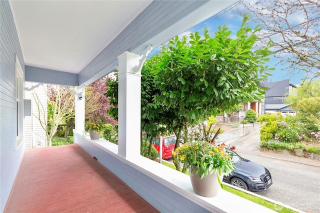 819 NW 50th St, Seattle, WA 98107 - view of patio / terrace with a porch