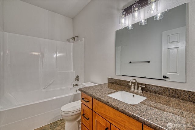 2822 200th Ave SW, Lakebay, WA 98349 - bathroom with toilet, shower / bathtub combination, and vanity