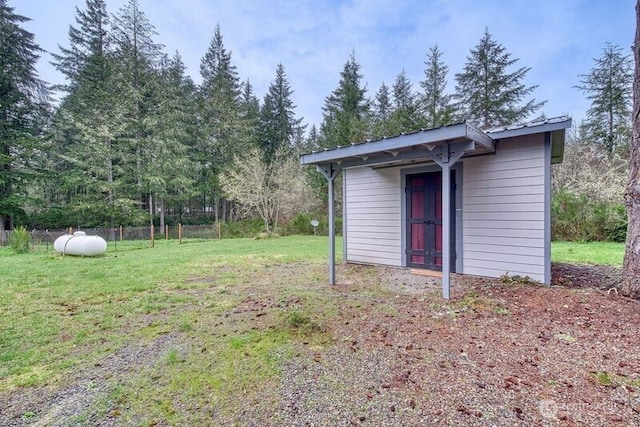 2822 200th Ave SW, Lakebay, WA 98349 - view of yard with an outdoor structure