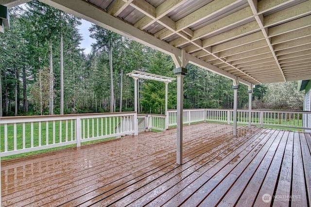 2822 200th Ave SW, Lakebay, WA 98349 - view of wooden deck