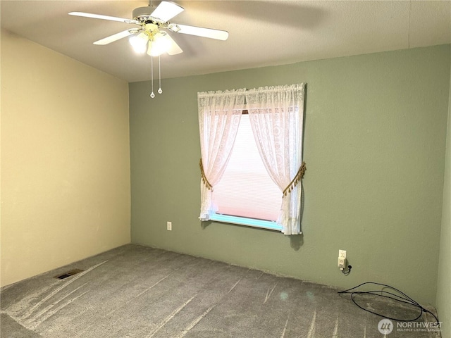 3010 W Peninsula Dr Unit 109, Moses Lake, WA 98837 - carpeted empty room with ceiling fan