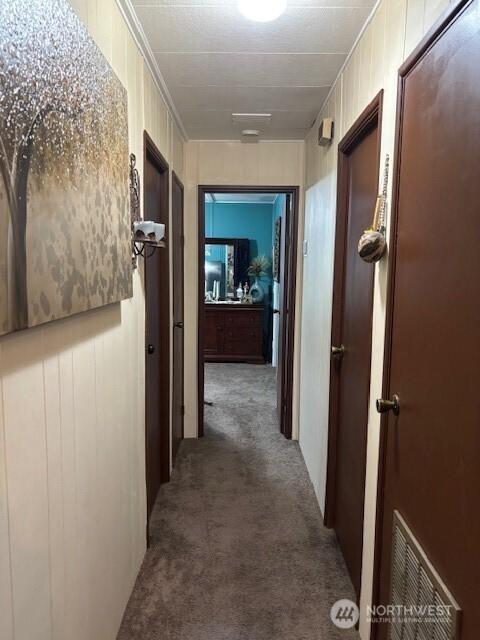 6210 105th Ave Court E Unit 67, Puyallup, WA 98372 - corridor featuring visible vents and carpet floors
