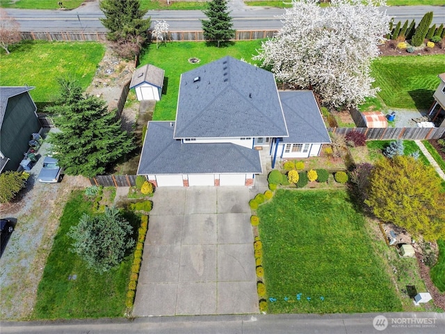 8703 232nd Street Ct E, Graham, WA 98338 - bird's eye view