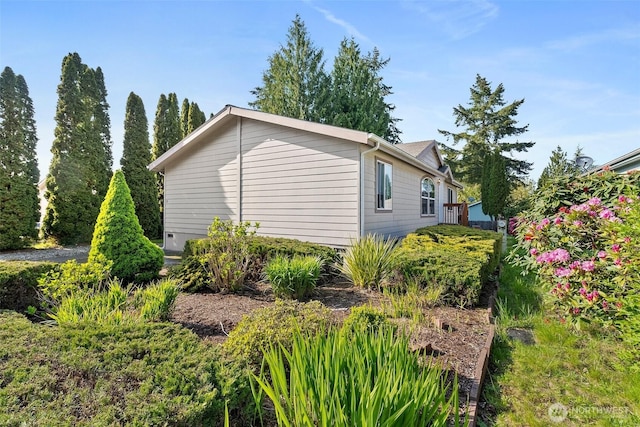 view of property exterior