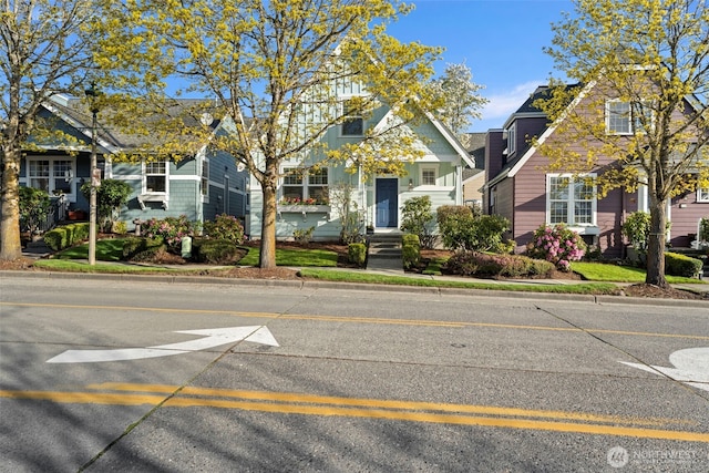 view of front of house featuring a residential view