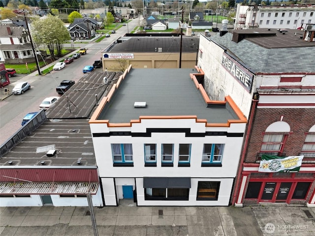 drone / aerial view