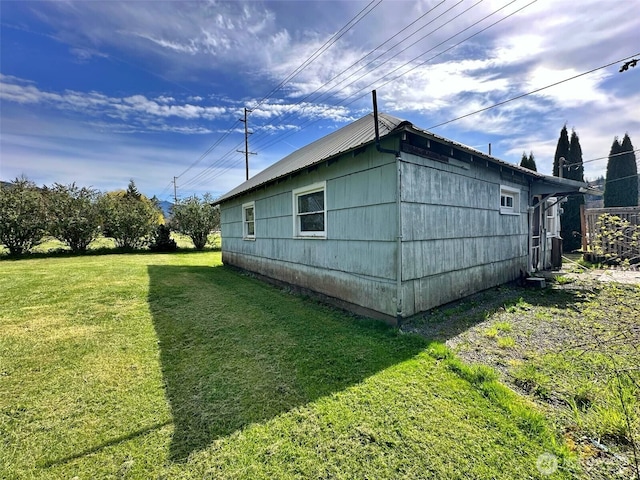 107 Martin Rd, Glenoma, WA 98336 - view of property exterior with a lawn