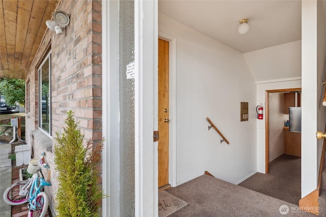 view of property entrance