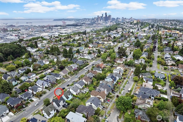 3236 15th Ave S, Seattle, WA 98144 - view of property location featuring a large body of water and nearby suburban area