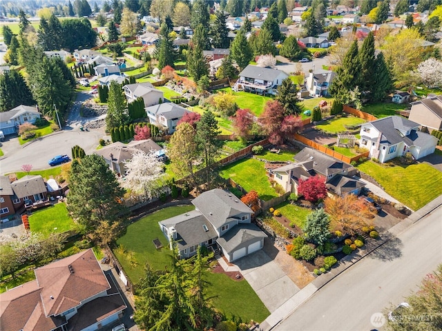12204 30th St NE, Lake Stevens, WA 98258 - drone / aerial view featuring a residential view