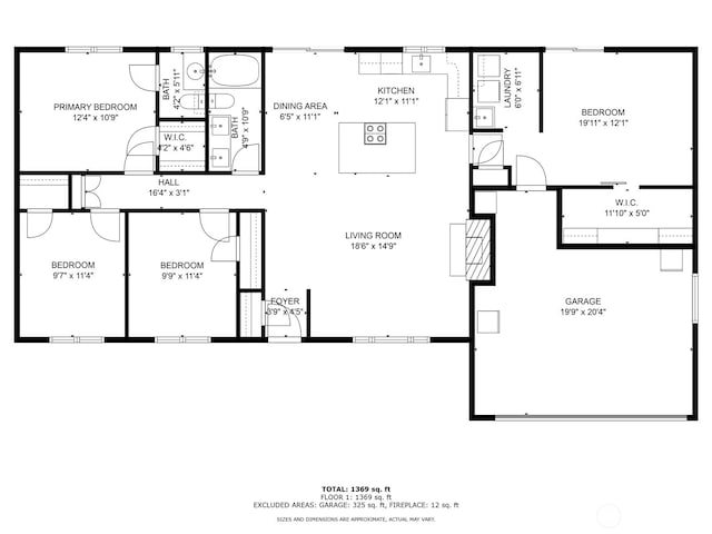 8207 Woodbourne Dr SW, Lakewood, WA 98499 - view of layout