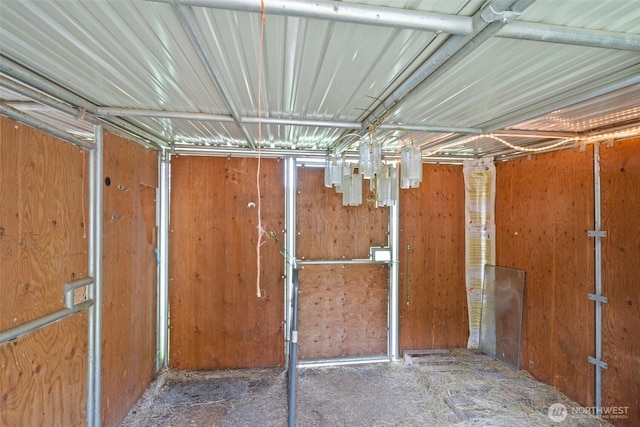 view of storage