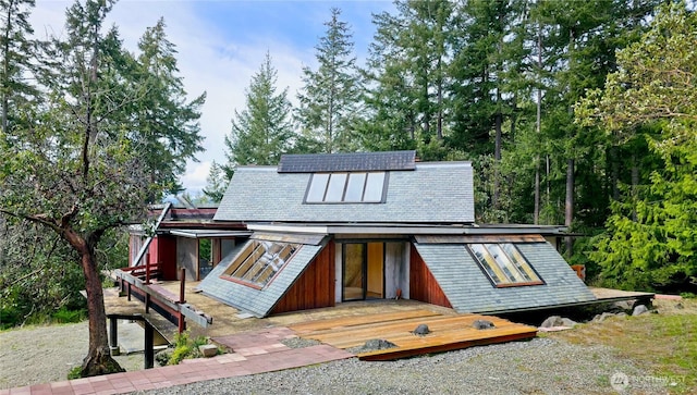 5612 Cape George Rd, Port Townsend, WA 98368 - exterior space featuring a wooden deck