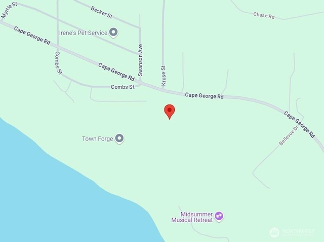 5612 Cape George Rd, Port Townsend, WA 98368 - map