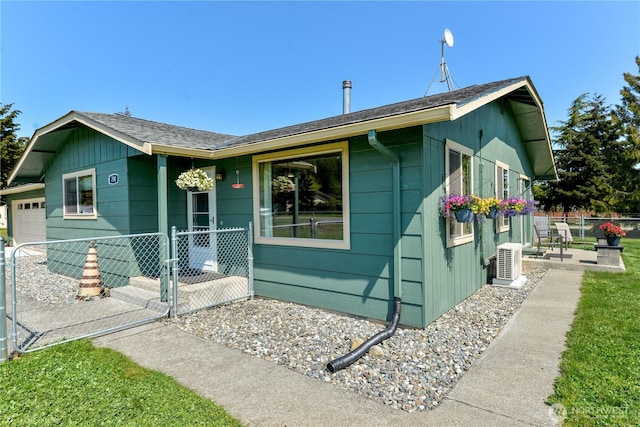 790 N Rhodefer Rd, Sequim, WA 98382 - ranch-style home with a garage, fence private yard, and a shingled roof
