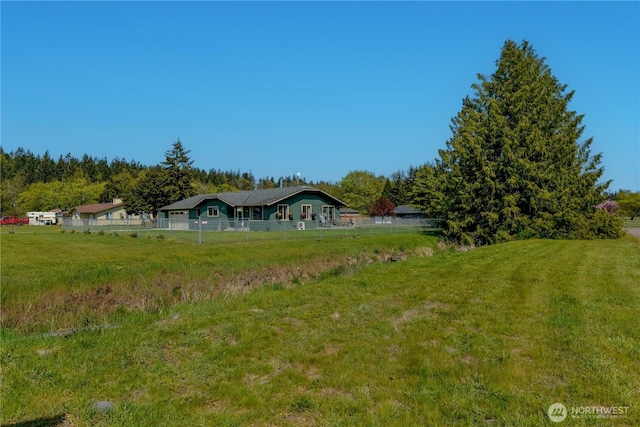 790 N Rhodefer Rd, Sequim, WA 98382 - view of yard featuring fence