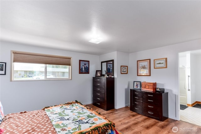 790 N Rhodefer Rd, Sequim, WA 98382 - bedroom featuring light wood-style flooring and baseboards
