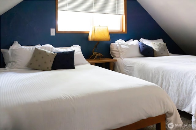139 Mount Rainier Dr, Packwood, WA 98361 - bedroom with lofted ceiling