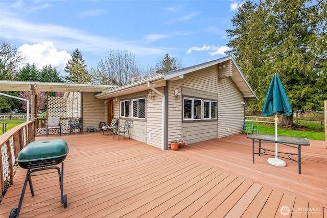 24709 148th Ave E, Graham, WA 98338 - deck with area for grilling