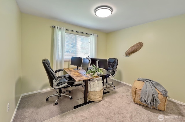 5786 Skagit Pl, Blaine, WA 98230 - carpeted office space featuring baseboards