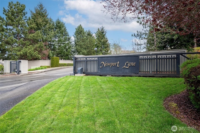 4802 Nassau Ave NE Unit 45, Tacoma, WA 98422 - community sign with a lawn