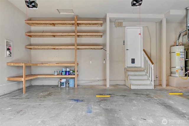 26225 Lake Wilderness Country Club Dr SE, Maple Valley, WA 98038 - garage with a garage door opener and strapped water heater