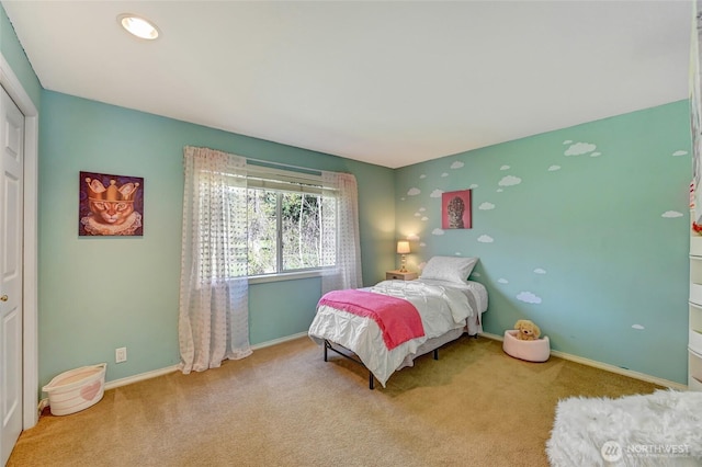 26225 Lake Wilderness Country Club Dr SE, Maple Valley, WA 98038 - bedroom with baseboards and carpet