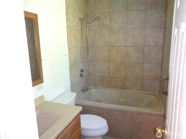 5 Orchard Loop N, Tonasket, WA 98855 - full bath featuring vanity, bathing tub / shower combination, and toilet