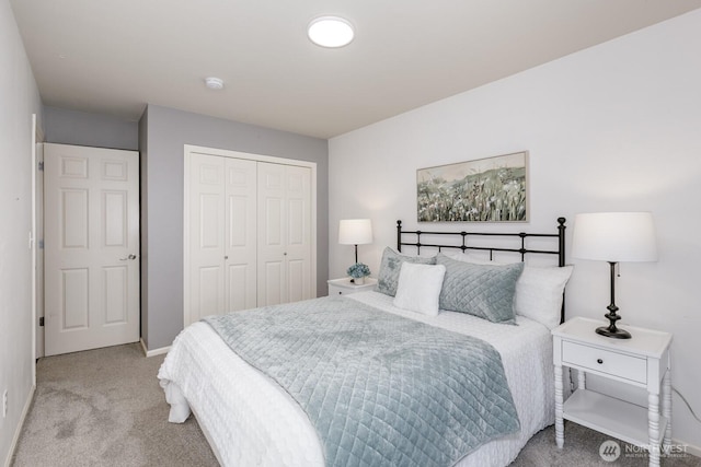 1231 148th Pl SE, Mill Creek, WA 98012 - bedroom featuring carpet flooring, a closet, and baseboards