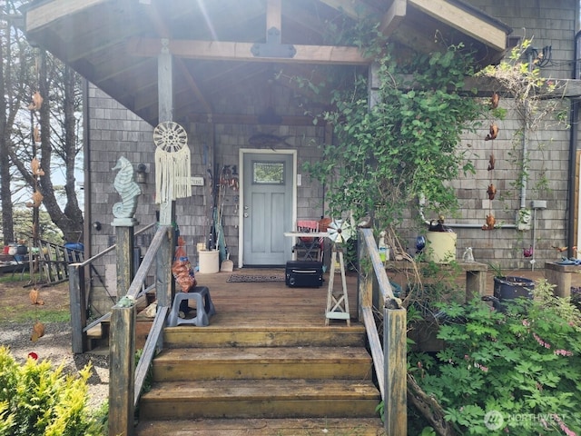 4751 State Route 109, Moclips, WA 98562 - doorway to property with covered porch