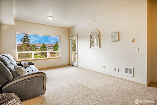 500 Darby Dr Unit A-304, Bellingham, WA 98226 - sitting room featuring carpet, visible vents, and baseboards