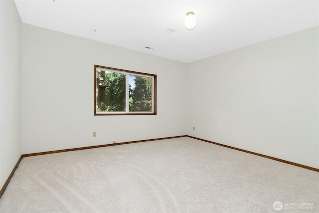 9376 Mercerwood Dr, Mercer Island, WA 98040 - carpeted spare room featuring visible vents and baseboards