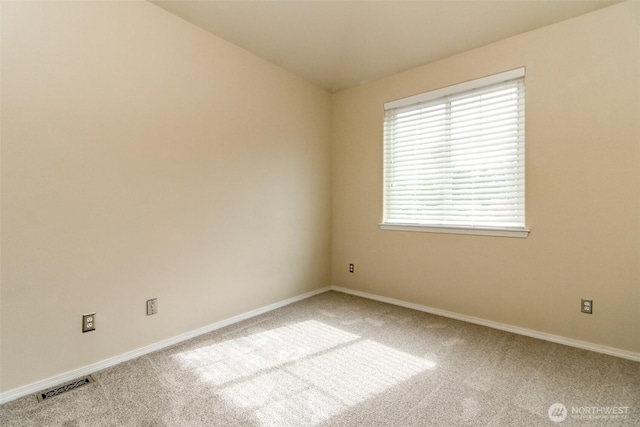 19204 Evergreen Dr, Bonney Lake, WA 98391 - carpeted empty room with baseboards and visible vents