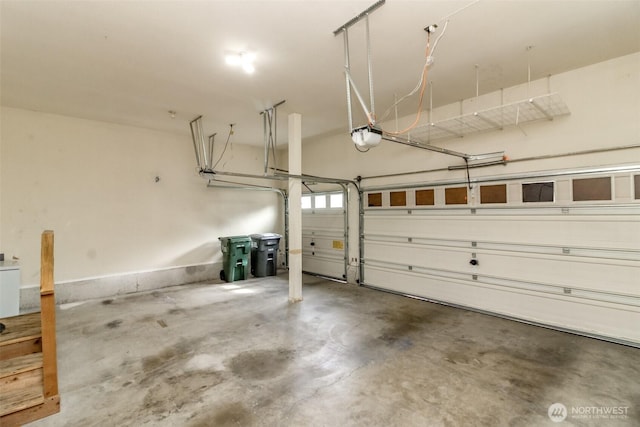 19204 Evergreen Dr, Bonney Lake, WA 98391 - garage featuring a garage door opener