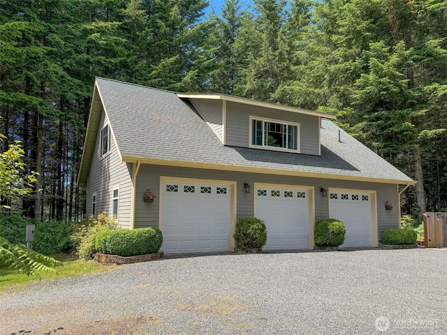 325 Evergreen View Pkwy, Port Angeles, WA 98363 - view of front of property with driveway and roof with shingles