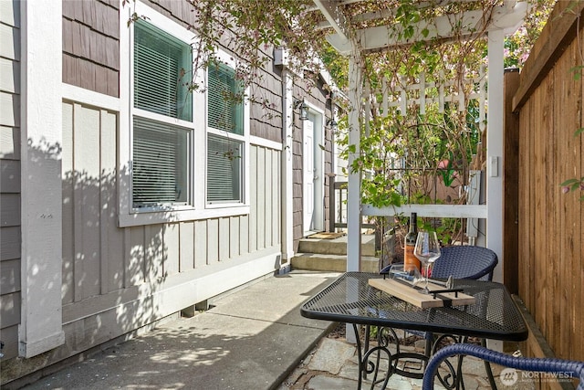 view of patio / terrace