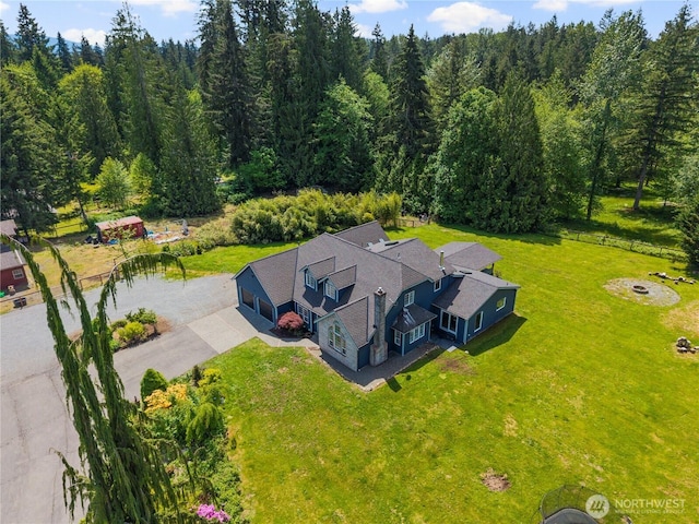 12425 318th Ave NE, Duvall, WA 98019 - view from above of property featuring a heavily wooded area