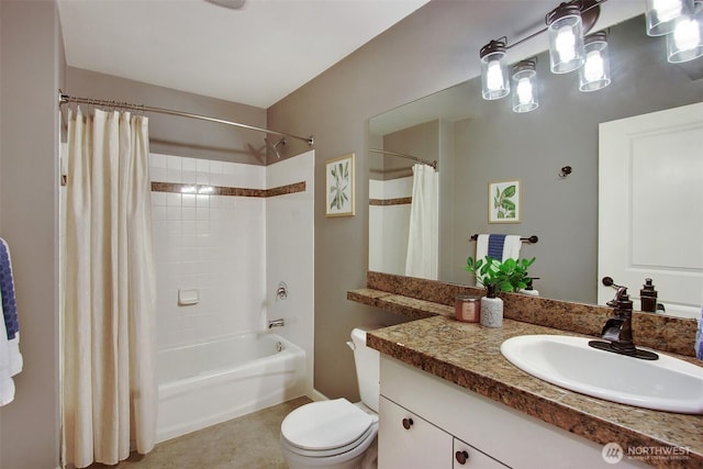 10549 Stone Ave N Unit 103, Seattle, WA 98133 - bathroom with vanity and shower / bathtub combination with curtain
