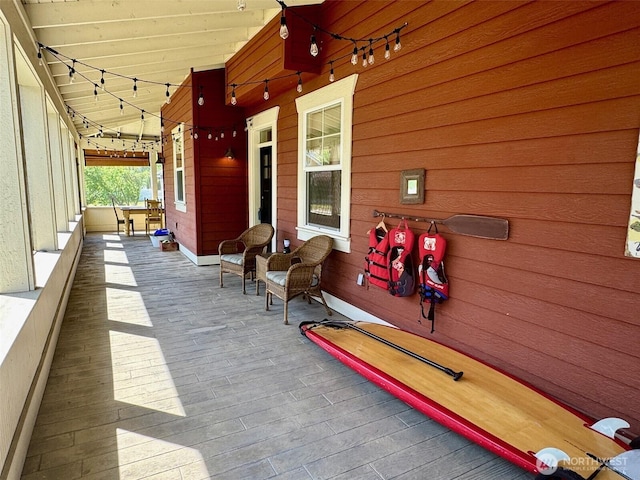view of patio / terrace featuring a porch