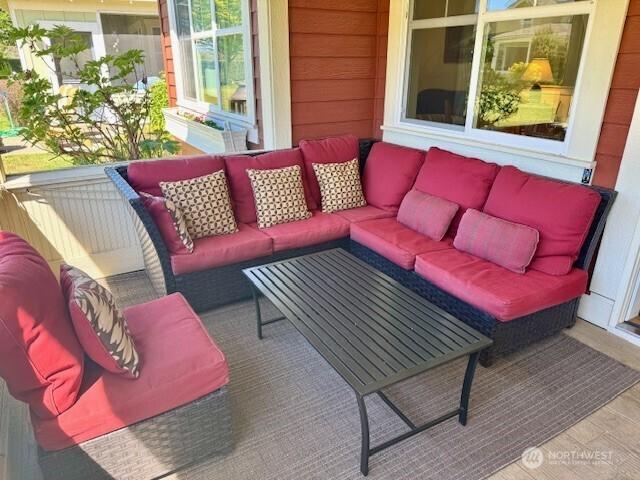 103 Shenanigan Ln, Oroville, WA 98844 - view of patio featuring outdoor lounge area
