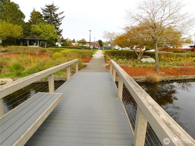 18329 32nd Ave S, Seatac, WA 98188 - dock area with a gazebo