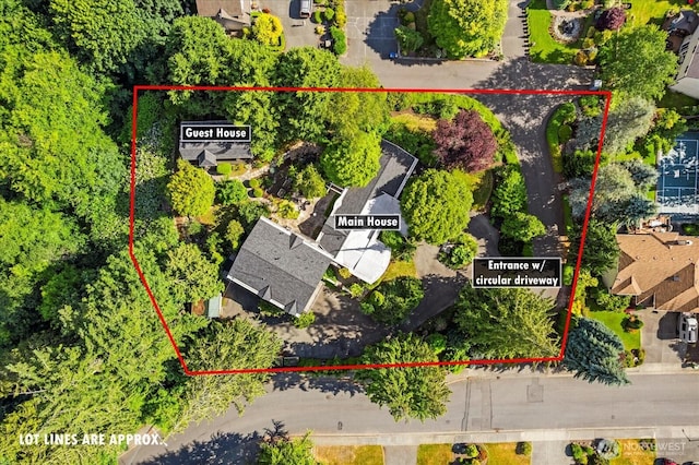 21908 36th Ave W, Brier, WA 98036 - bird's eye view