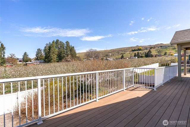 107 Springhill Dr, East Wenatchee, WA 98802 - view of wooden deck