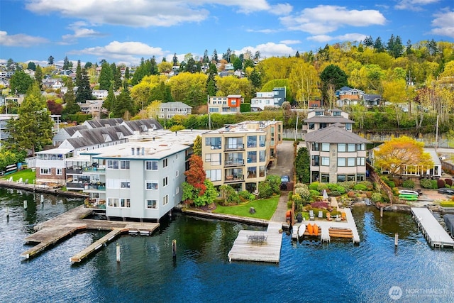 510 Lakeside Ave S Unit 10, Seattle, WA 98144 - bird's eye view with a water view