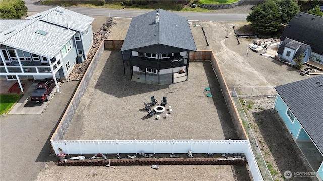 aerial view