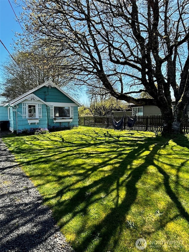 4216 N Pl, Seaview, WA 98644 - view of yard featuring fence