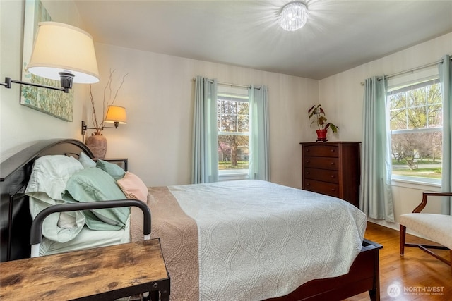 721 Main St, Waitsburg, WA 99361 - bedroom featuring wood finished floors and multiple windows